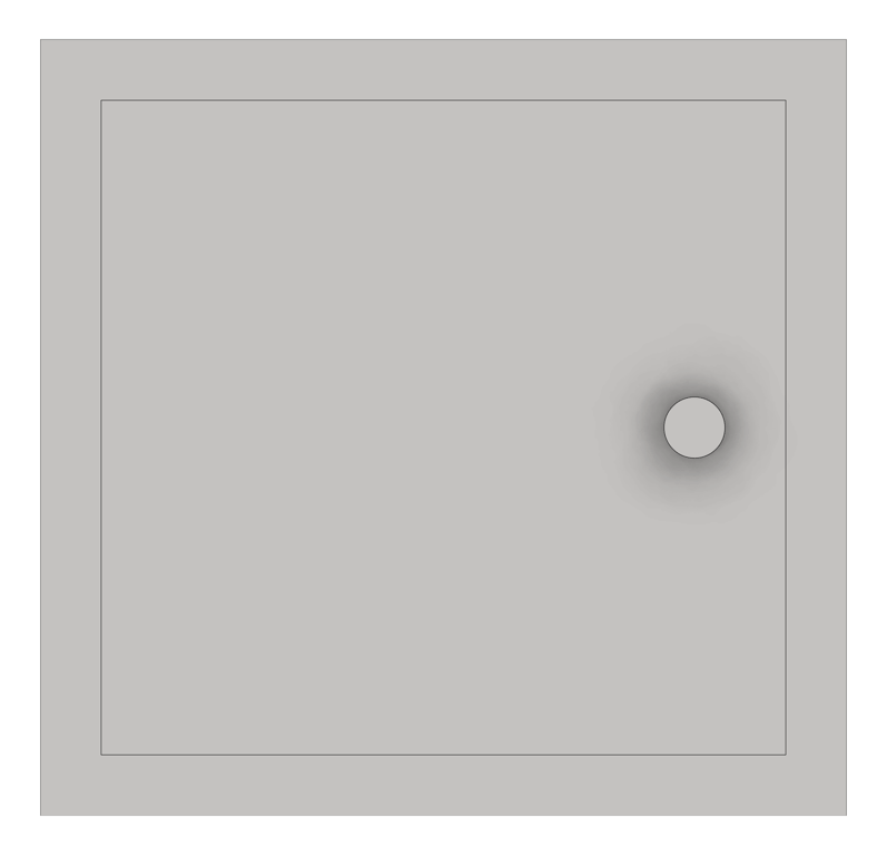 Front Image of SpecimenPassBox Recessed ASI