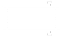 Plan Image of SpecimenPassBox Recessed ASI