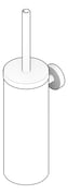 3D Documentation Image of ToiletBrush SurfaceMount ASI Holder