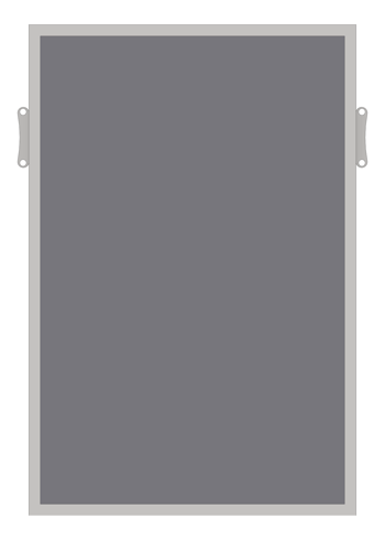 Front Image of Mirror PlateGlass ASI AdjustableTilt InterLokFrame