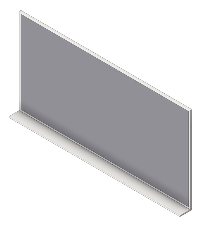 Navigate to Mirror PlateGlass ASI InterLokFrame Shelf