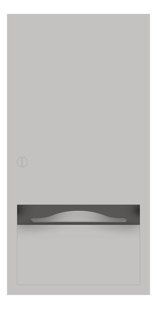 Front Image of PaperTowelDispenser SurfaceMount ASI Simplicity