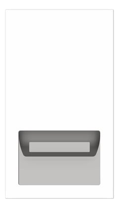 Front Image of RollPaperDispenser Recessed ASI Piatto Electric