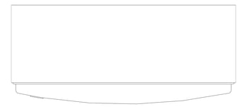 Plan Image of RollPaperDispenser SemiRecessed ASI Roval Electric