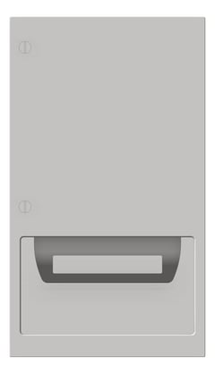 Front Image of RollPaperDispenser SurfaceMount ASI Simplicity Battery
