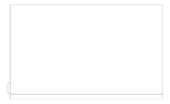 Plan Image of RollPaperDispenser SurfaceMount ASI Simplicity Small Electric