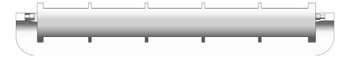 Front Image of RollPaperDispenser SurfaceMount ASI Traditional Spindle