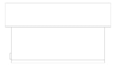 Plan Image of RollPaperDispenser SurfaceMounted ASI Simplicity NonCabinet Battery