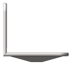 Left Image of SoapDish SurfaceMount ASI Security FrontFixed