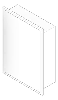 3D Documentation Image of MedicineCabinet SurfaceMount ASI