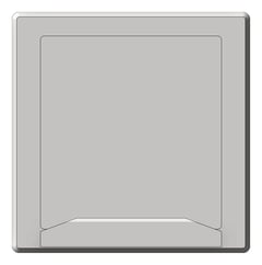 Front Image of SoapDish Recessed ASI