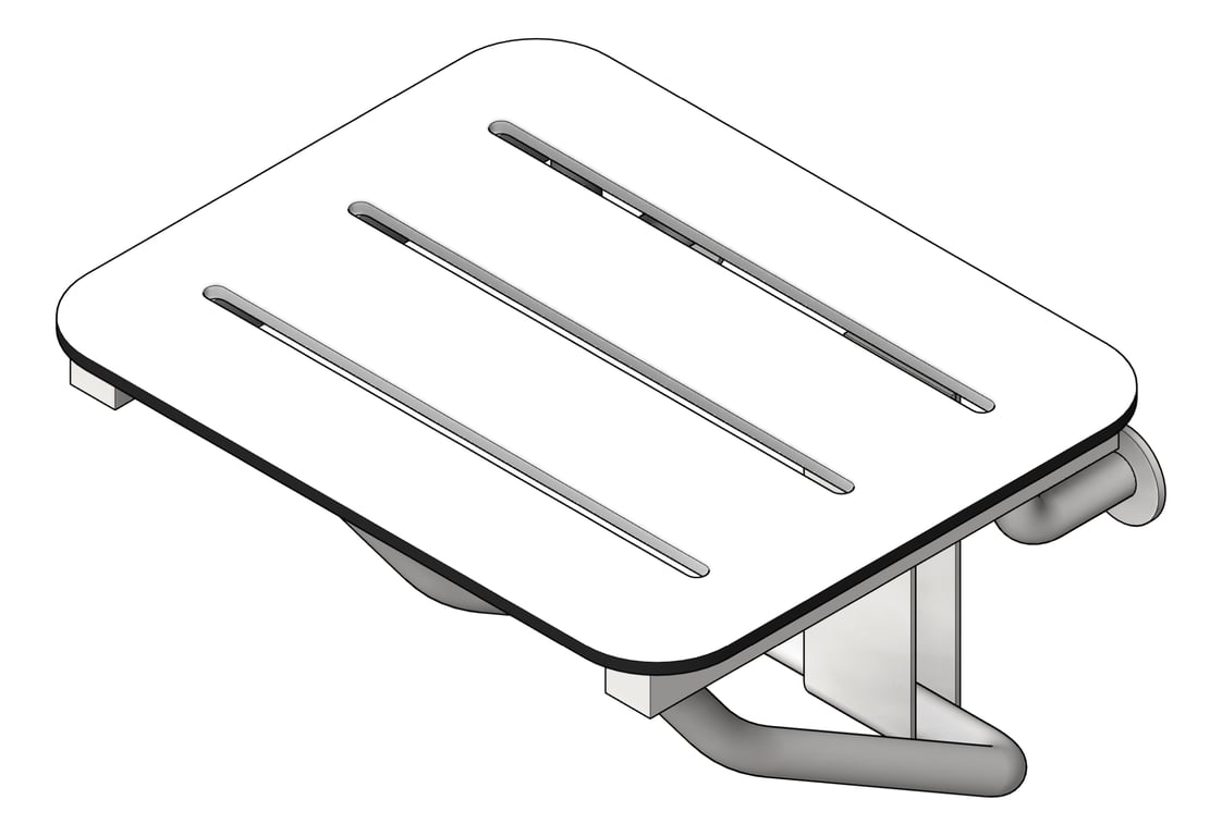 Navigate to ShowerSeat Folding ASI Rectangular Phenolic