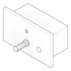 3D Documentation Image of SoapDispenser Recessed ASI Horizontal