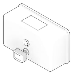 3D Documentation Image of SoapDispenser SurfaceMount ASI FoamSoap Horizontal