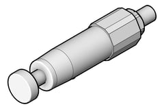 3D Shaded Image of SoapDispenser SurfaceMount ASI GravityFeed