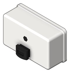 3D Shaded Image of SoapDispenser SurfaceMount ASI Horizontal