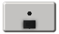 Front Image of SoapDispenser SurfaceMount ASI Horizontal