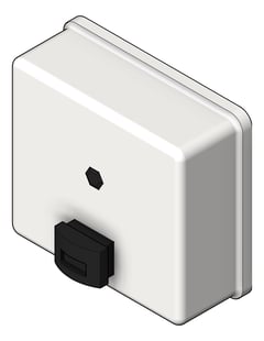 3D Shaded Image of SoapDispenser SurfaceMount ASI Profile