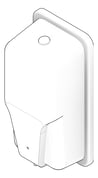3D Documentation Image of SoapDispenser SurfaceMount ASI Roval Battery