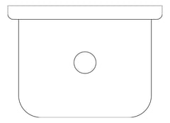 Plan Image of SoapDispenser SurfaceMount ASI Roval Battery