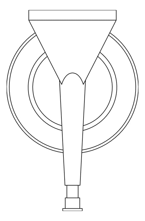 Plan Image of SoapDispenser SurfaceMount ASI Surgical