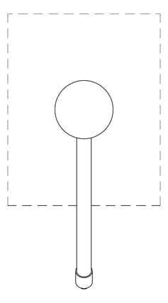 Plan Image of SoapDispenser VanityMount ASI Battery TankFill