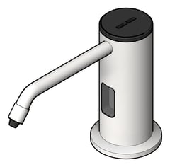 3D Shaded Image of SoapDispenser VanityMount ASI Electric TopFill