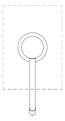 Plan Image of SoapDispenser VanityMount ASI Electric TopFill