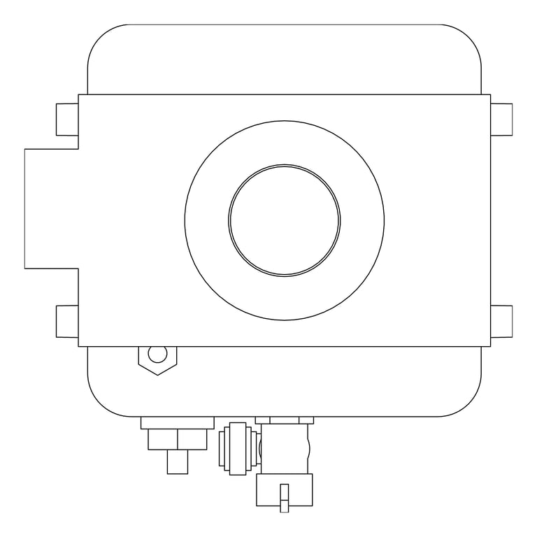 Plan Image of SoapDispenser VanityMount ASI MultiFeed TopFillPort