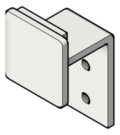 3D Shaded Image of ClothesHook SurfaceMount ASI