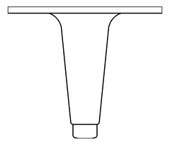 Plan Image of DoorBumper SurfaceMount ASI