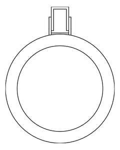 Plan Image of PaperCupDispenser SurfaceMount ASI Round