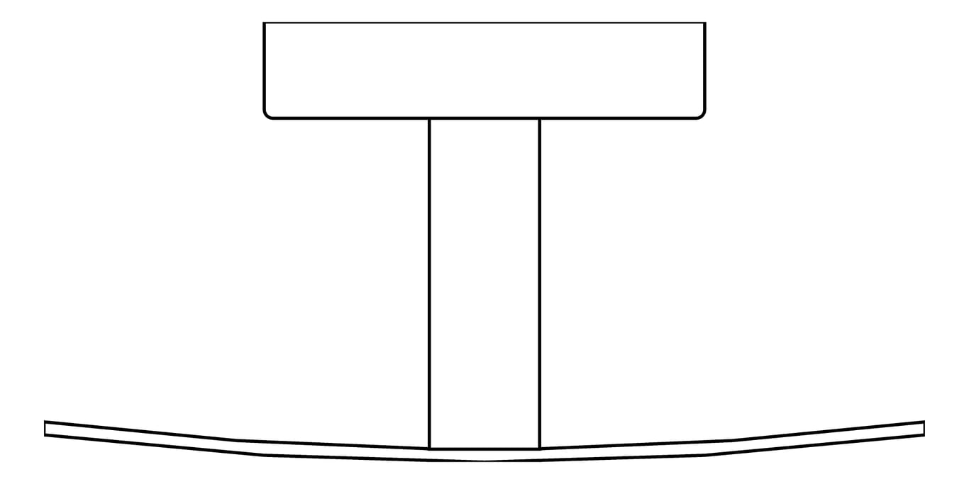 Plan Image of RobeHook SurfaceMount ASI Double