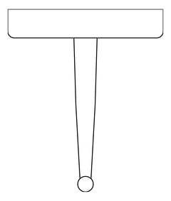 Plan Image of RobeHook SurfaceMount ASI HeavyDuty