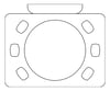 Plan Image of ToothbrushHolder SurfaceMount ASI Zamak Tumbler