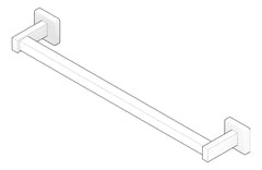 3D Documentation Image of TowelBar SurfaceMount ASI Square