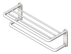 3D Shaded Image of TowelShelf SurfaceMount ASI DryingRod