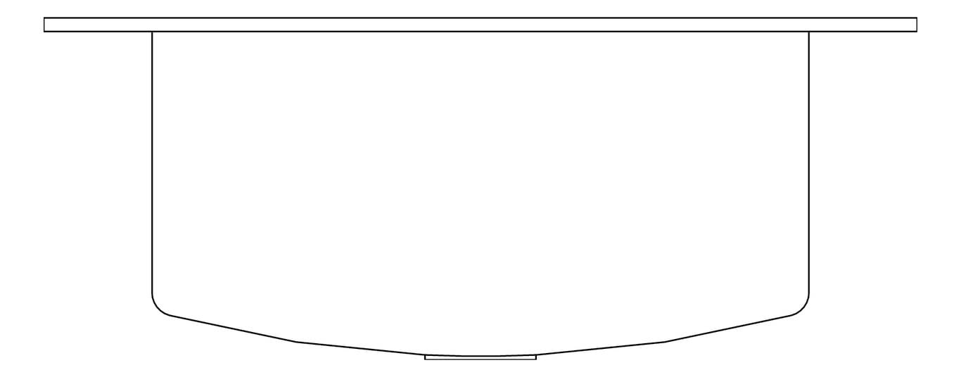 Plan Image of ToiletTissueDispenser SemiRecessed ASI Roval Single HideARoll