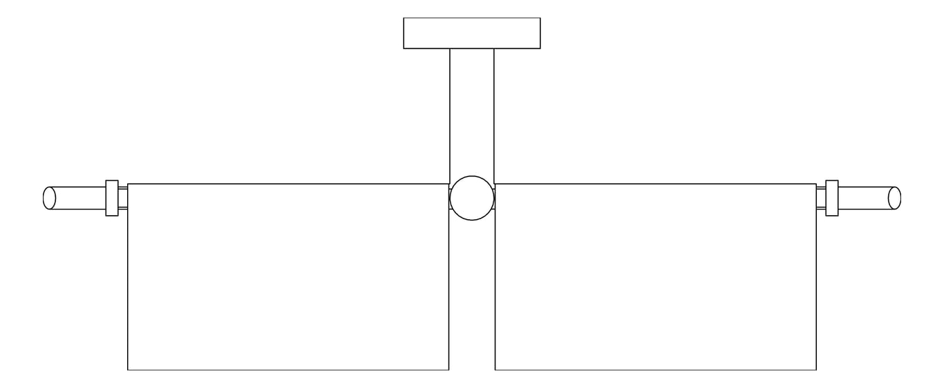 Plan Image of ToiletTissueDispenser SurfaceMount ASI Double BailType