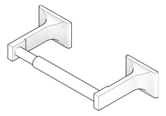 3D Documentation Image of ToiletTissueDispenser SurfaceMount ASI Single Zamak