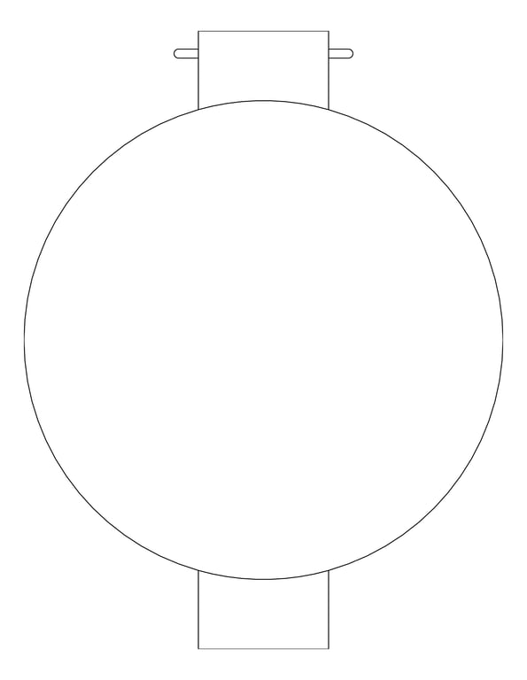Plan Image of WasteReceptacle FreeStanding ASI PedalActivated Round