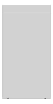 Front Image of WasteReceptacle Freestanding ASI