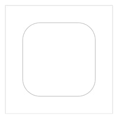 Plan Image of WasteReceptacle Freestanding ASI