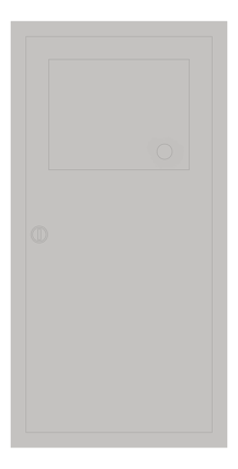 Front Image of WasteReceptacle Recessed ASI Traditional