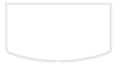 Plan Image of WasteReceptacle SurfaceMount ASI Roval