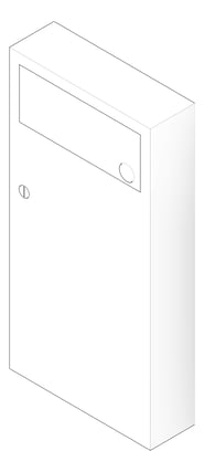 3D Documentation Image of WasteReceptacle SurfaceMounted ASI Simplicity 4Gal