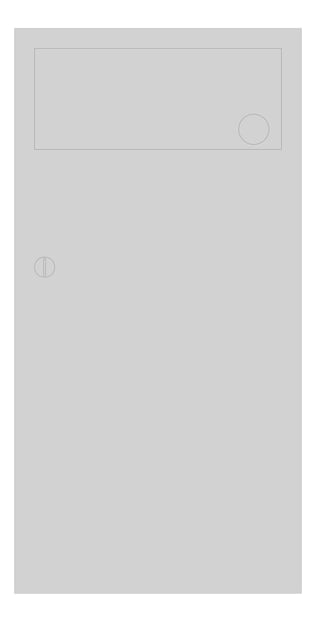 Front Image of WasteReceptacle SurfaceMounted ASI Simplicity 4Gal