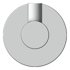 Front Image of RobeHook Single Abey Builders