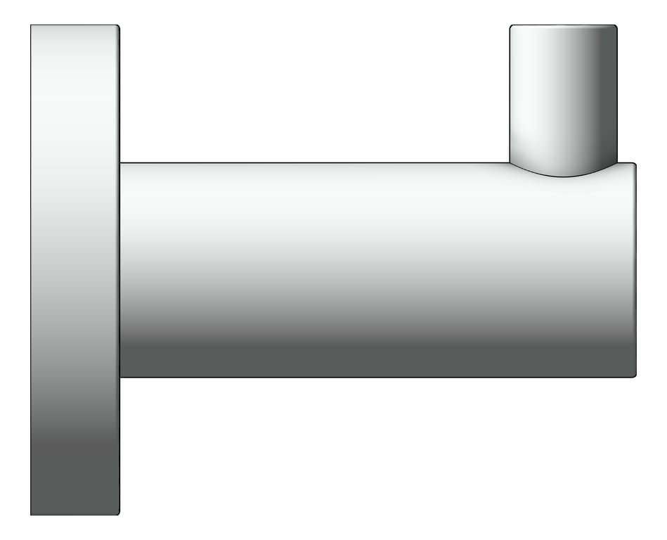 Left Image of RobeHook Single Abey Builders