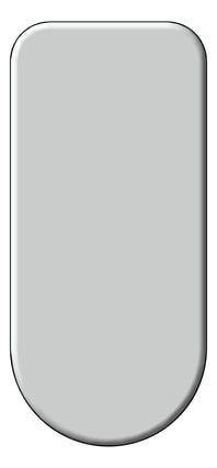 Front Image of RobeHook SurfaceMount Abey Vela